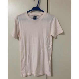 ギャップ(GAP)のレディース　GAP ギャップ　美品　半袖Tシャツ 薄ピンク　綿　(Tシャツ(半袖/袖なし))