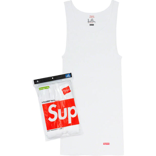 Supreme(シュプリーム)の専用 Supreme®/Hanes® Tagless Tank Tops メンズのトップス(タンクトップ)の商品写真