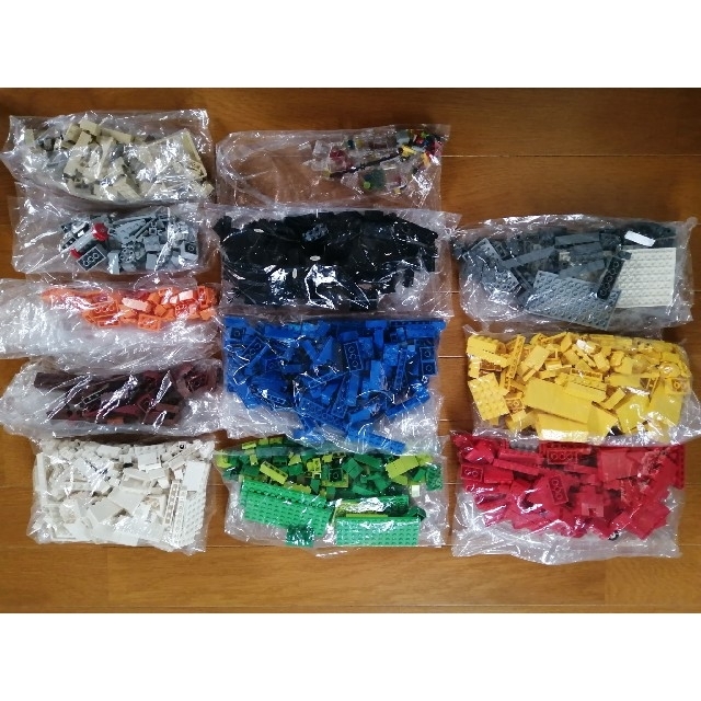 Lego(レゴ)のレゴ　青いバケツ　基本セット2個 キッズ/ベビー/マタニティのおもちゃ(積み木/ブロック)の商品写真