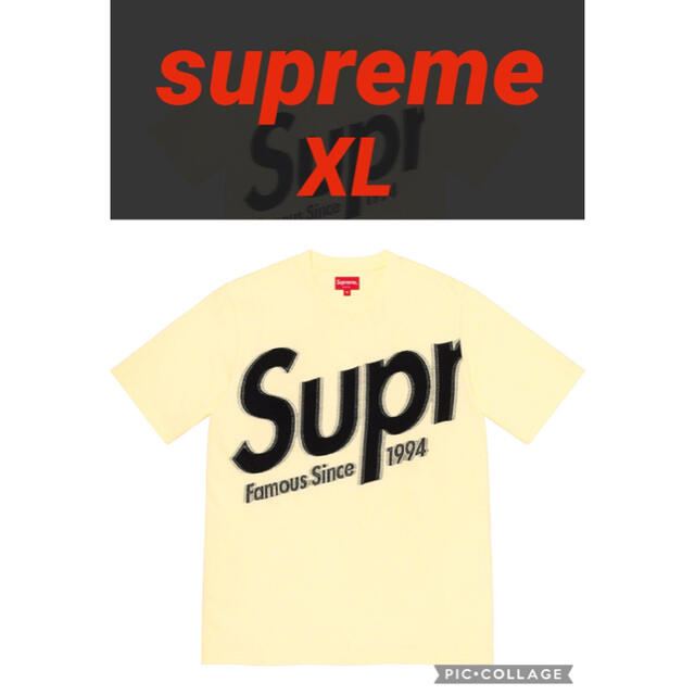 Tシャツ/カットソー(半袖/袖なし)supreme Intarsia Spellout S/S Top