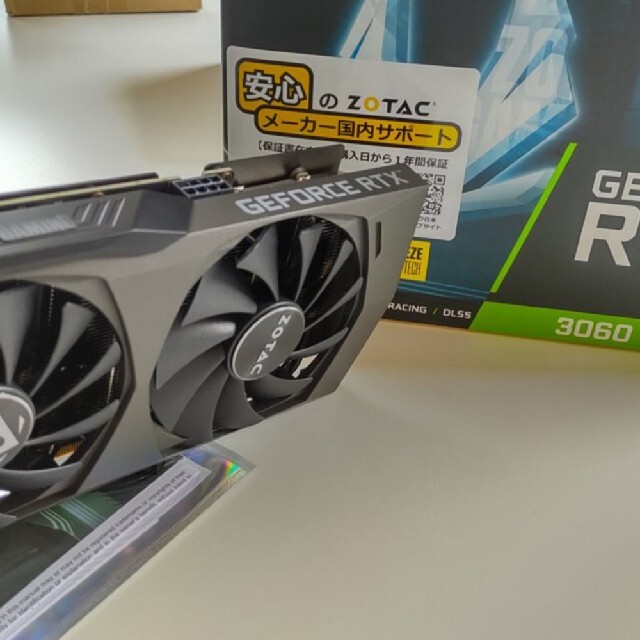 マナーのない方ZOTAC GAMING GeForce RTX3060 Twin Edge