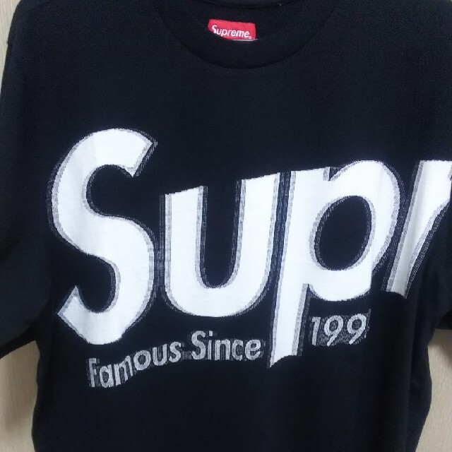 Supreme(シュプリーム)のSupreme Intarsia Spellout S/S Top M 黒 メンズのトップス(Tシャツ/カットソー(半袖/袖なし))の商品写真