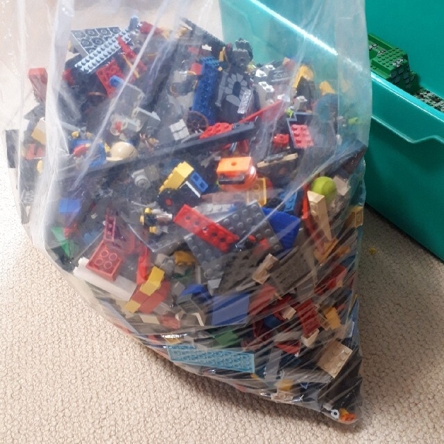Lego(レゴ)のLEGOブロック　ジャンク　6㎏以上 キッズ/ベビー/マタニティのおもちゃ(積み木/ブロック)の商品写真
