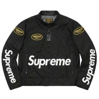 シュプリーム(Supreme)のSupreme Vanson Leathers Cordura Jacket L(レザージャケット)