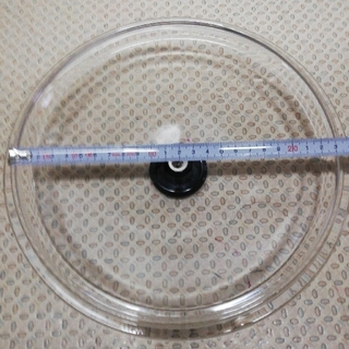 鍋フタ　ガラス製　23.5センチ　送料無料(鍋/フライパン)