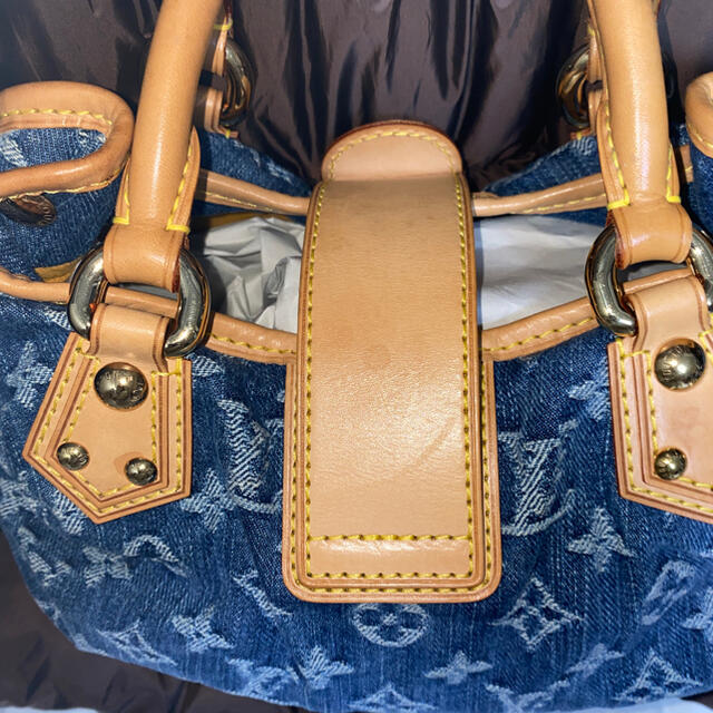 LOUIS VUITTON(ルイヴィトン)のルイヴィトン プリティ モノグラムデニム レディースのバッグ(ハンドバッグ)の商品写真