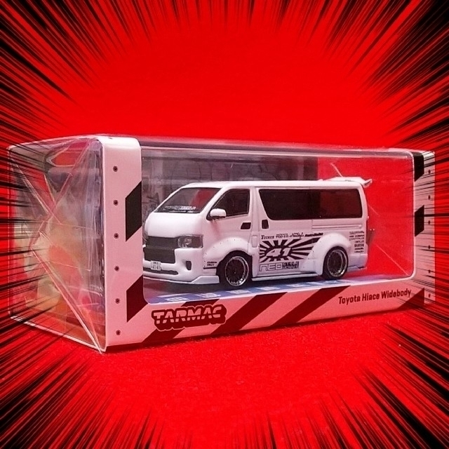 ❤️ターマックワークス  Toyota Hiace Widebody White