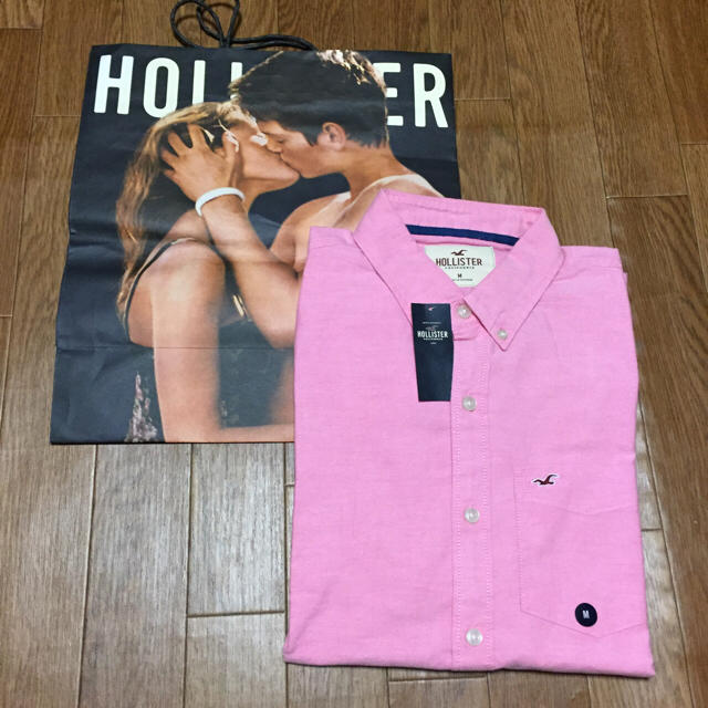 Hollister(ホリスター)の新品未使用⭐️Hollister ホリスター オクスフォードシャツ M メンズのトップス(シャツ)の商品写真