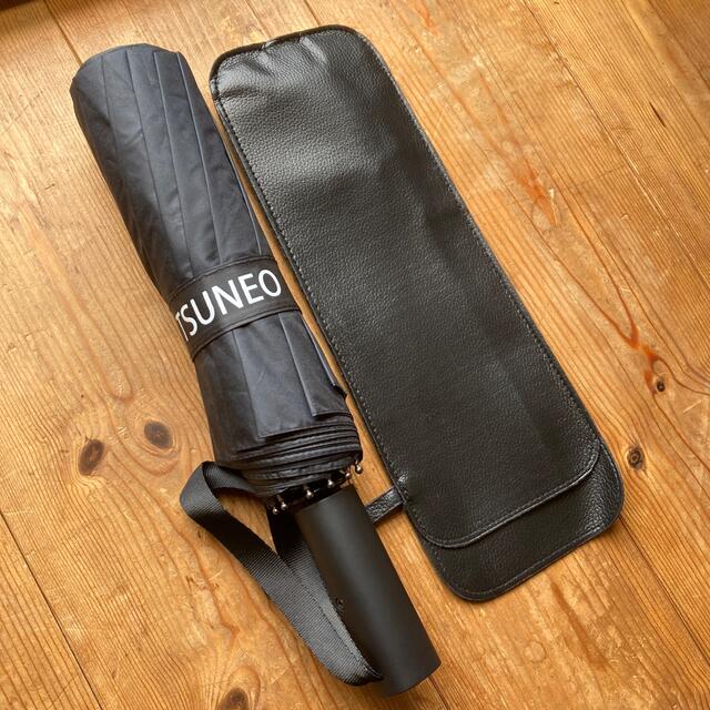 【未使用】TSUNEO 12本骨　折りたたみ傘 メンズのファッション小物(傘)の商品写真