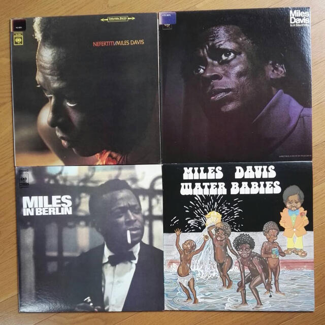 マイルス・デイビス レコード JAZZ 4枚セット