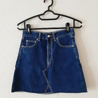 ザラ(ZARA)の【zara wowan】デニムスカート(ミニスカート)