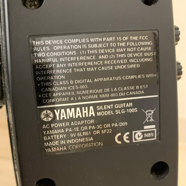 ヤマハ(ヤマハ)のYAMAHA サイレントギター SLG-100S 楽器のギター(アコースティックギター)の商品写真