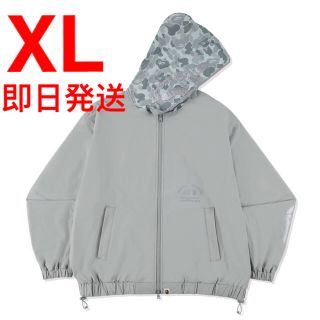 アベイシングエイプ(A BATHING APE)のXL BAPE NEW BALANCE SHARK HOODIE JACKET(パーカー)