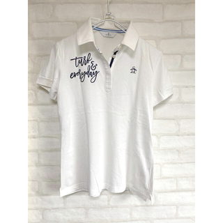 マンシングウェア(Munsingwear)の2点セット　マンシングウェア　ゴルフウェア　Lサイズ 刺繍　ポロシャツ　半袖(ウエア)