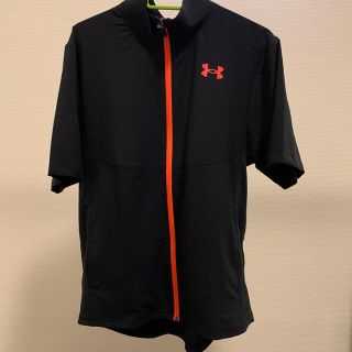 アンダーアーマー(UNDER ARMOUR)の新品 タグ付き アンダーアーマー ショートスリーブ フルジップ メンズ(Tシャツ/カットソー(半袖/袖なし))