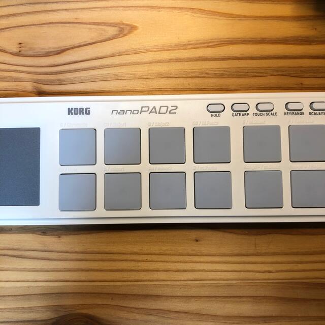 KORG(コルグ)のKORG nanoPAD2 楽器のDTM/DAW(MIDIコントローラー)の商品写真