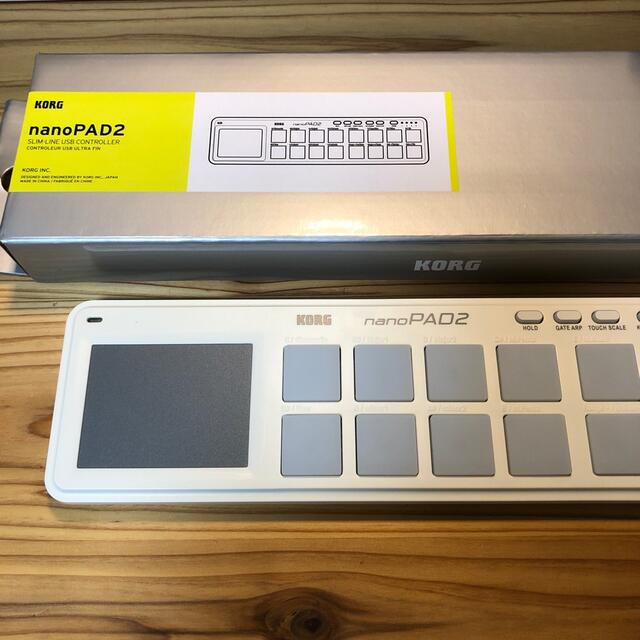 KORG(コルグ)のKORG nanoPAD2 楽器のDTM/DAW(MIDIコントローラー)の商品写真