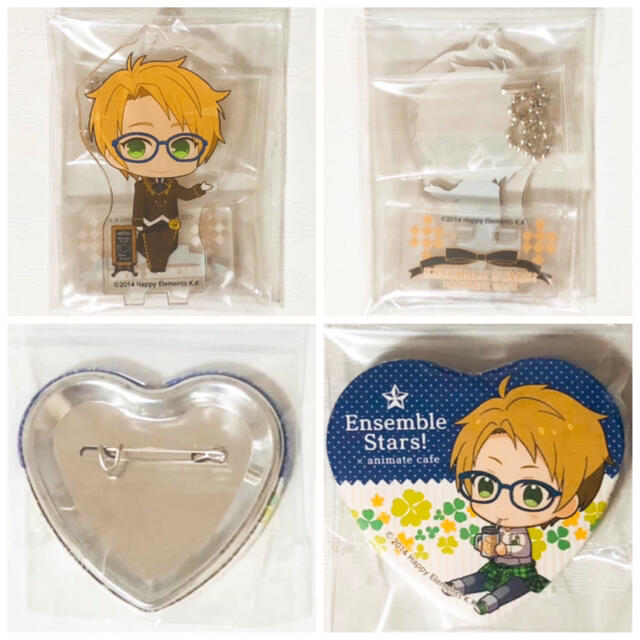 新品☆あんスタ☆Trickstar【遊木真】アニカフェ☆アクスタ&缶 新品☆あんスタ☆Trickstar【遊木真】アニカフェ☆アクスタ&缶