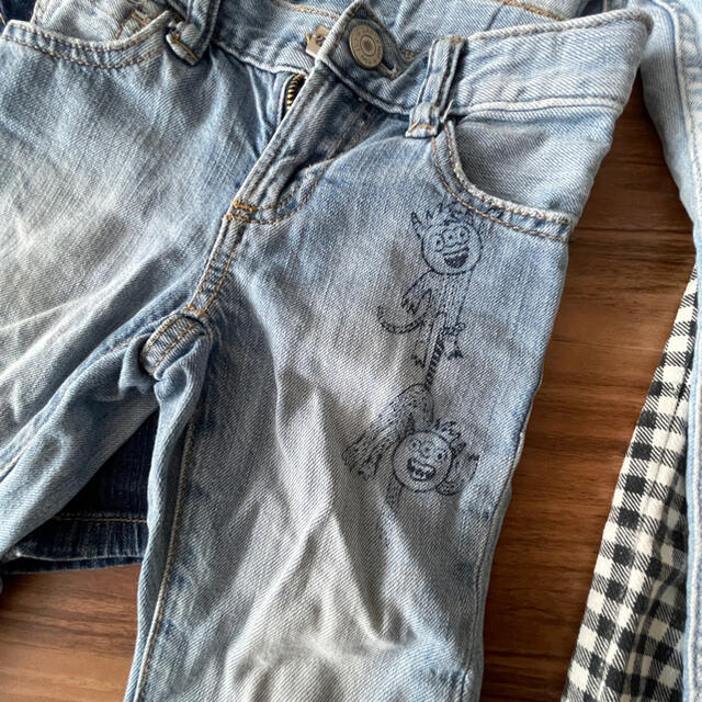 GAP Kids(ギャップキッズ)の可愛過ぎるスキニーまとめ売り‼ size90 キッズ/ベビー/マタニティのキッズ服女の子用(90cm~)(パンツ/スパッツ)の商品写真