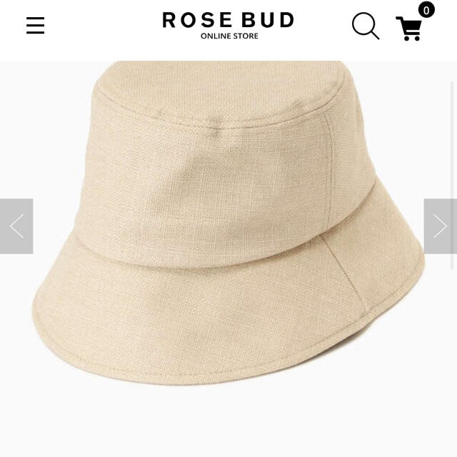 ROSE BUD(ローズバッド)のバゲットハット レディースの帽子(ハット)の商品写真