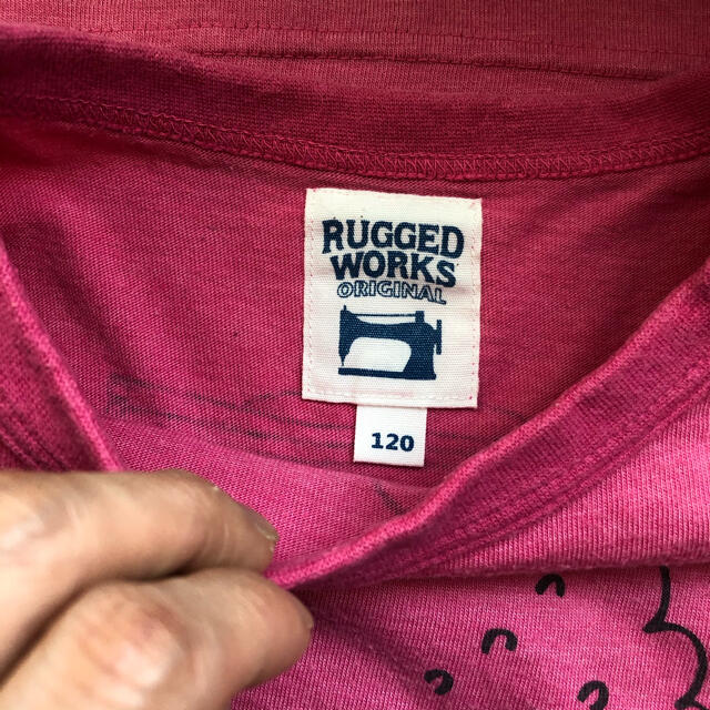 RUGGEDWORKS(ラゲッドワークス)のTシャツ　RUGGEDWORKS キッズ/ベビー/マタニティのキッズ服女の子用(90cm~)(Tシャツ/カットソー)の商品写真