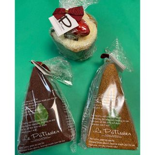 【プチギフトに】タオルケーキ3個セット(タオル/バス用品)