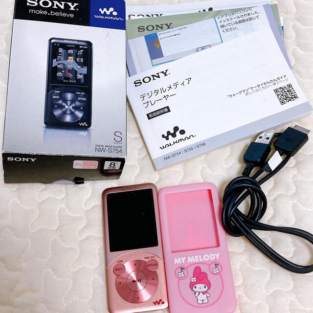 SONY ウォークマン NW-S754 ライトピンク 8G