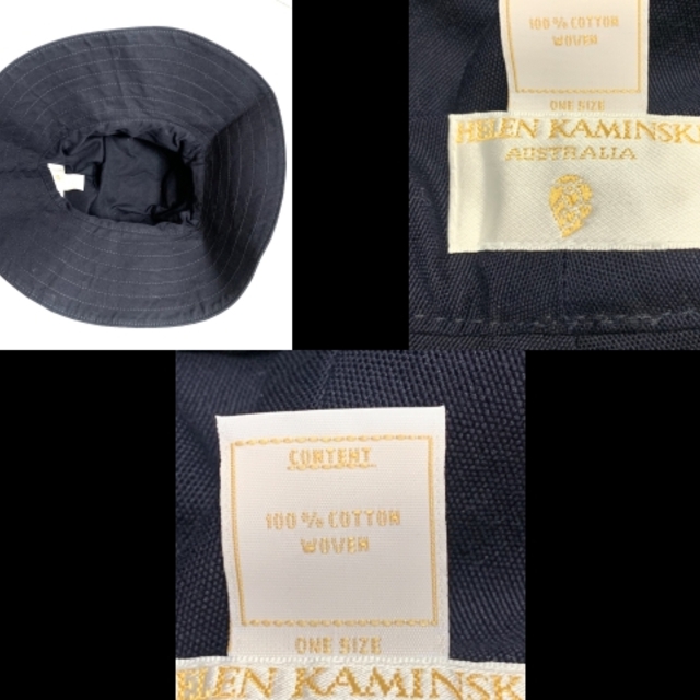 HELEN KAMINSKI(ヘレンカミンスキー)のヘレンカミンスキー - ダークネイビー レディースの帽子(ハット)の商品写真