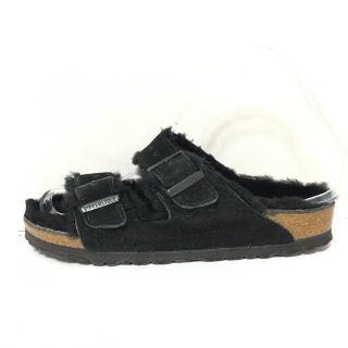 ビルケンシュトック(BIRKENSTOCK)のビルケンシュトック 36 1/2 レディース 黒(サンダル)