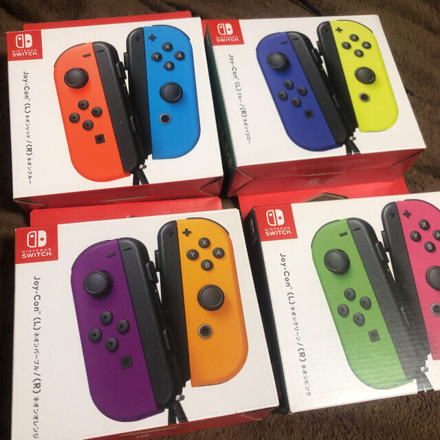 Nintendo Switch JOY-CON(L) /(R)セット　新品未開封