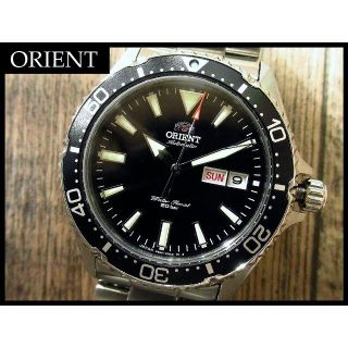 オリエント(ORIENT)のやっほほ様専用　オリエント カマス スポーツ ダイバー 黒文字盤 自動巻(腕時計(アナログ))