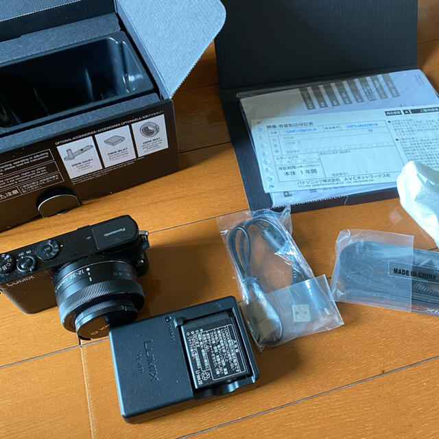 Panasonic(パナソニック)のPanasonic GMC-GM1K-K  スマホ/家電/カメラのカメラ(ミラーレス一眼)の商品写真