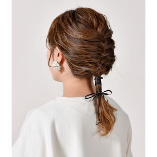 フーズフーチコ(who's who Chico)の[新品][LULKA]ルールカ ぐるぐるヘアアレンジフックリボン 可愛い 人気(ヘアアクセサリー)