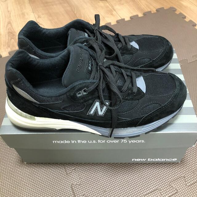 New Balance(ニューバランス)のニューバランス992 ブラック　26.5cm メンズの靴/シューズ(スニーカー)の商品写真