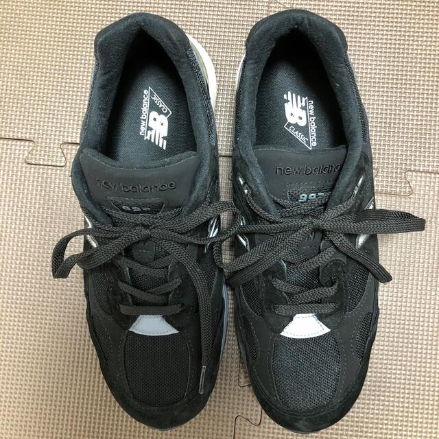 New Balance(ニューバランス)のニューバランス992 ブラック　26.5cm メンズの靴/シューズ(スニーカー)の商品写真
