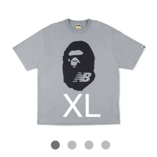 アベイシングエイプ(A BATHING APE)のbape new balance ベイプ　ニューバランス　XL(Tシャツ/カットソー(半袖/袖なし))