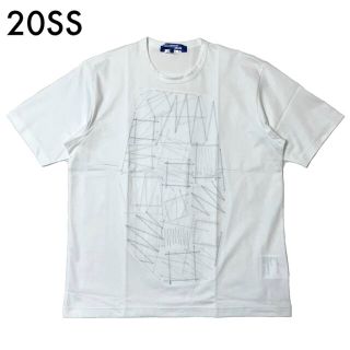 ジュンヤワタナベコムデギャルソン(JUNYA WATANABE COMME des GARCONS)の2020SS 新品 ジュンヤワタナベ マン Tシャツ コムデギャルソン ホワイト(Tシャツ/カットソー(半袖/袖なし))