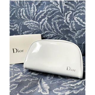 ディオール(Dior)のディオール　グレーポーチ　新品未使用　(ポーチ)