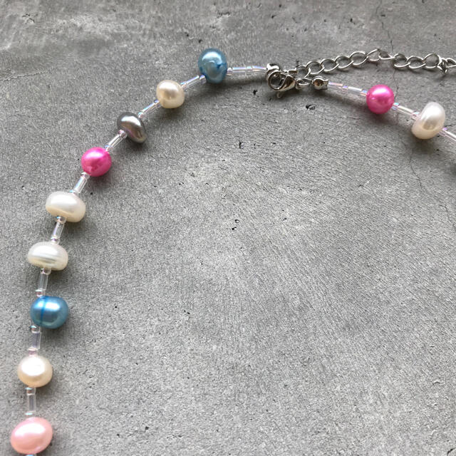 Lochie(ロキエ)のhandmade necklace 122 ハンドメイドのアクセサリー(ネックレス)の商品写真