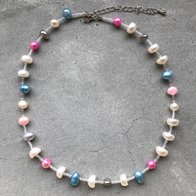 Lochie(ロキエ)のhandmade necklace 122 ハンドメイドのアクセサリー(ネックレス)の商品写真