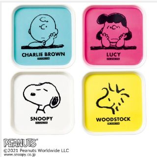 ピーナッツ(PEANUTS)の未使用　PEANUTSオリジナル　食品も置けるメラミン素材！スヌーピーと仲間たち(食器)