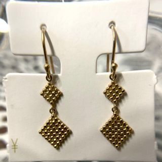 ココシュニック(COCOSHNIK)のK10 ココシュニック　ピアス(ピアス)