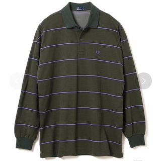 フレッドペリー(FRED PERRY)のFRED PERRY × BEAMS / 別注 ボーダーロングスリーブポロシャツ(ポロシャツ)