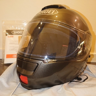 SHOEI バイクヘルメット システム NEOTEC アンスラサイトメタリックL(ヘルメット/シールド)