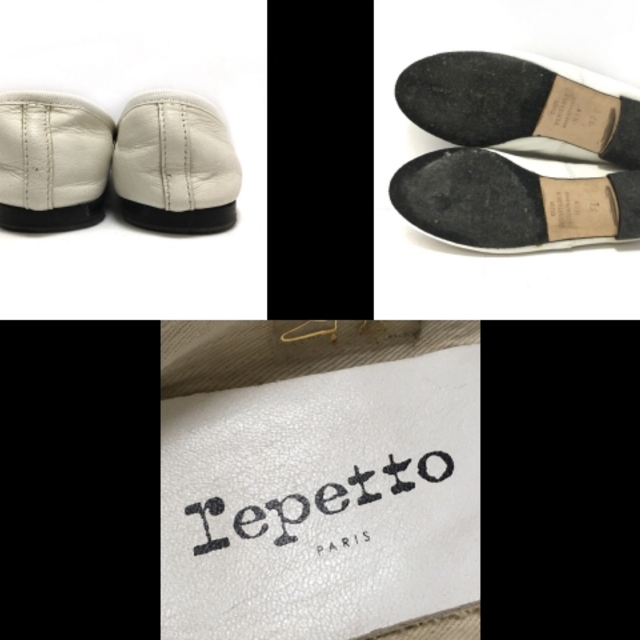 repetto(レペット)のレペット 37 レディース - 白 リボン レディースの靴/シューズ(その他)の商品写真