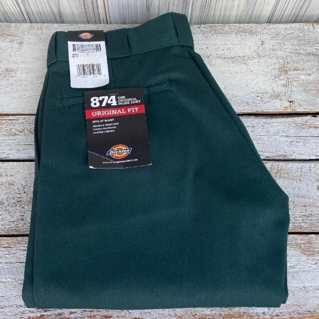 Dickies(ディッキーズ)の【最安値新品】ハンターグリーン ディッキーズ 874 ワークパンツ メンズのパンツ(ワークパンツ/カーゴパンツ)の商品写真