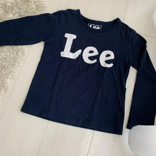 リー(Lee)のLee tシャツ　紺　ネイビー　ロゴ　120cm ストンプスタンプ(Tシャツ/カットソー)