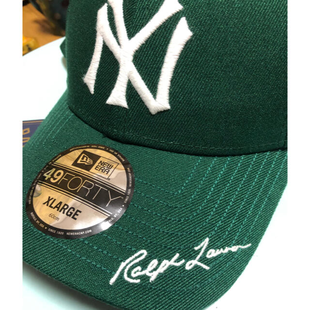 MLB ラルフローレン ヤンキース キャップ XLサイズ 【超新作】 vivacf.net