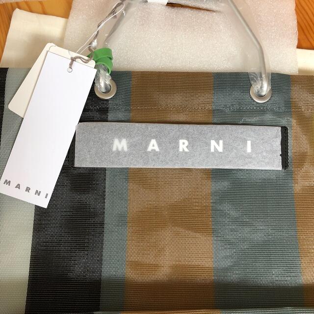 のでご⇃ Marni - MARNI マルニ ストライプバッグ ソフトベージュの 