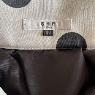 Drawer - SHE Tokyo Emma dot スカート36 シートーキョーの通販 by AK